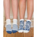 Lot 2 paires mini chaussettes coton bio Full Bloom