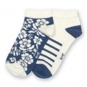 Lot 2 paires mini chaussettes coton bio Full Bloom