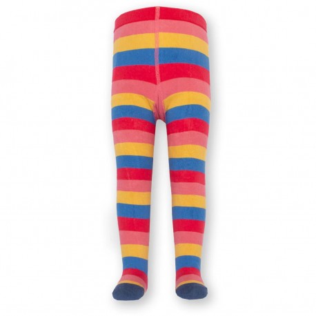 Collants coton bio Stripy