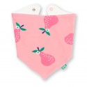 Bavoir bandana coton bio Poire