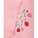 Gilet coton bio Raspberry