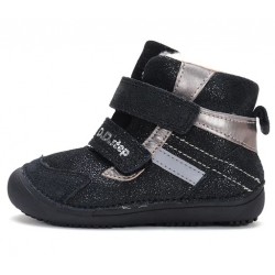 Barefoot Bottines fourrées Black Shine