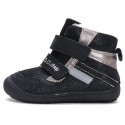 Barefoot Bottines fourrées Black Shine