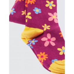 Collants coton bio Damson