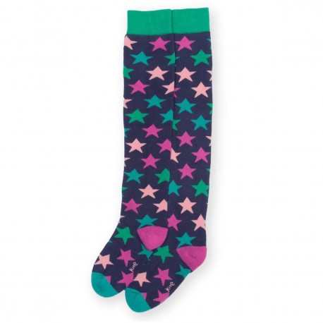 Lot 2 paires coton bio chaussettes chaudes Stars