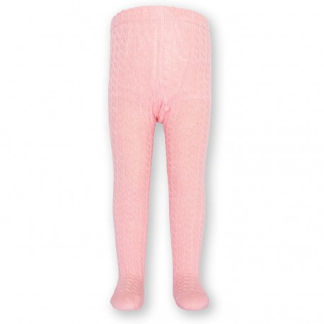 Collants coton bio Rose