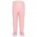 Collants coton bio Rose
