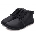 Boots barefoot cuir Black