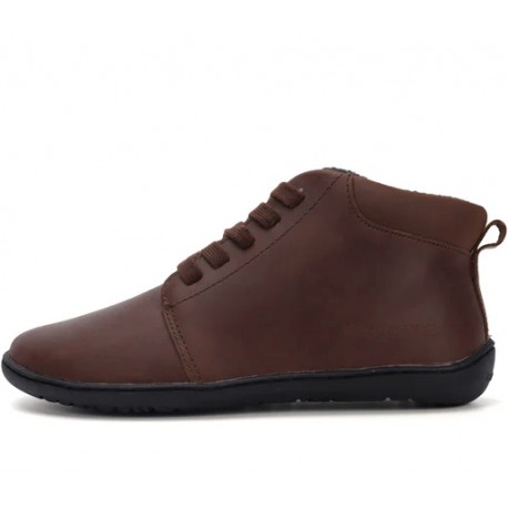 Boots barefoot cuir Burgundy