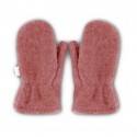 Moufles laine merinos Rose Vintage