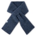 Echarpe douce laine Merinos Bleu Jeans