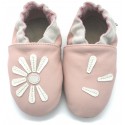 Chaussons Cuir Souple A-la-folie nude