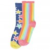 Lot 2 paires chaussettes coton bio Frill