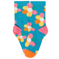 Lot 3 paires chaussettes coton bio Flower