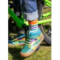Lot 5 paires chaussettes coton bio Rainbow
