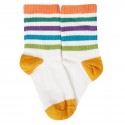 Lot 5 paires chaussettes coton bio Rainbow