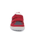 Sneakers barefoot Red