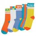 Lot 5 paires chaussettes coton bio Sun