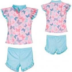 Ensemble de plage UPF 50+ Papillon
