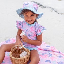 Ensemble de plage UPF 50+ Papillon