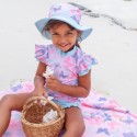 Ensemble de plage UPF 50+ Papillon
