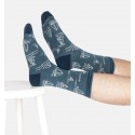 Chaussettes bambou Boite Cadeau Bateau