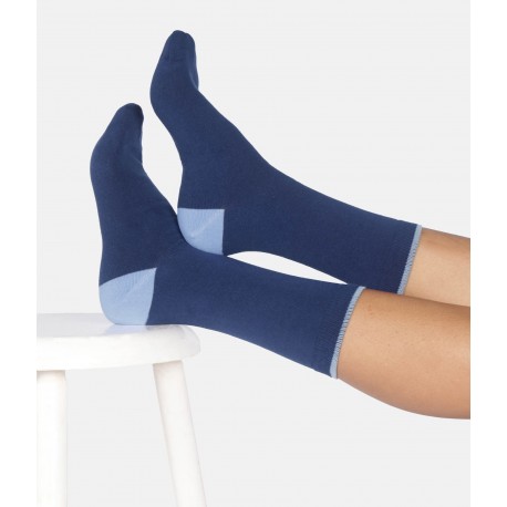 Chaussettes Modal Encre