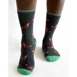 Chaussettes bambou Renard
