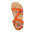 Sandales flexy Straps Mandarine