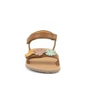 Sandales flexy Flowers Brown +