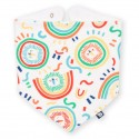 Bavoir bandana coton bio Lion