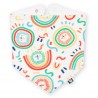 Bavoir bandana coton bio Lion