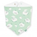 Bavoir bandana coton bio Mouton
