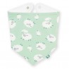 Bavoir bandana coton bio Mouton