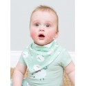Bavoir bandana coton bio Mouton