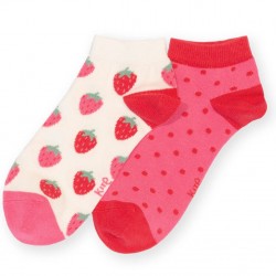 Lot 2 paires mini chaussettes coton bio Berry