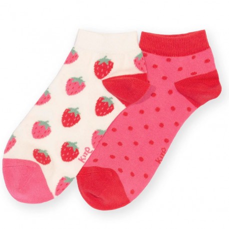 Lot 2 paires mini chaussettes coton bio Berry