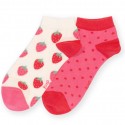 Lot 2 paires mini chaussettes coton bio Berry
