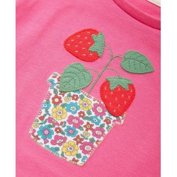 T-Shirt coton bio Fraise
