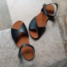 Sandales barefoot vegan Aguilar Black