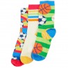 Lot 3 paires chaussettes coton bio Sports