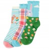 Lot 3 paires chaussettes coton bio Bunny