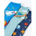 Lot 3 paires chaussettes bambou Space