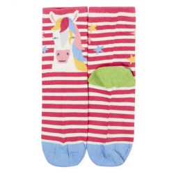 Lot 3 paires chaussettes coton bio Disco Horse