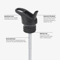 Gourde inox isotherme sport fusée 355 ml