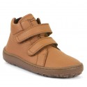 Boots barefoot Cognac