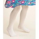 Collants coton bio White