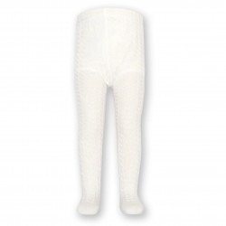 Collants coton bio White