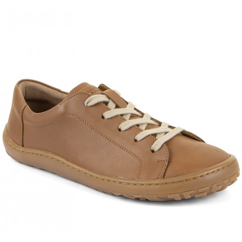 Barefoot lacets Cognac