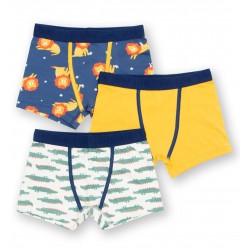 Lot 3 boxers coton bio Captain Croc